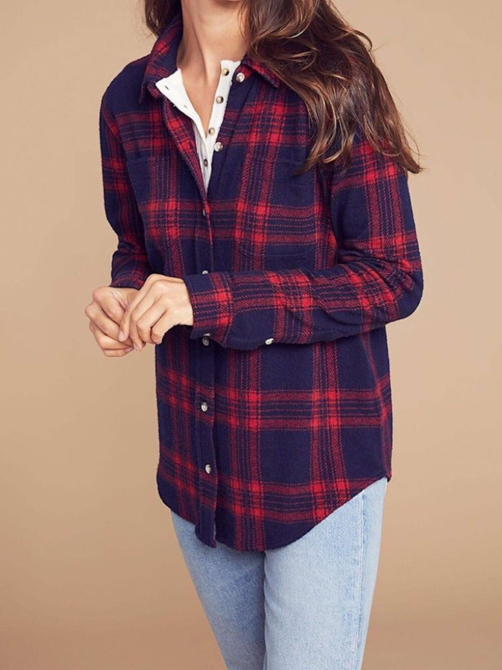 Faherty Legend Sweater Shirt, Arlington Plaid, XS RARE! - Picture 4 of 9